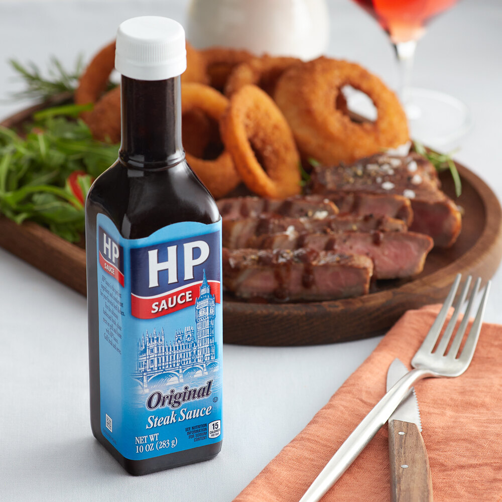 Hp Sauce 10 Oz Steak Sauce Bottle 