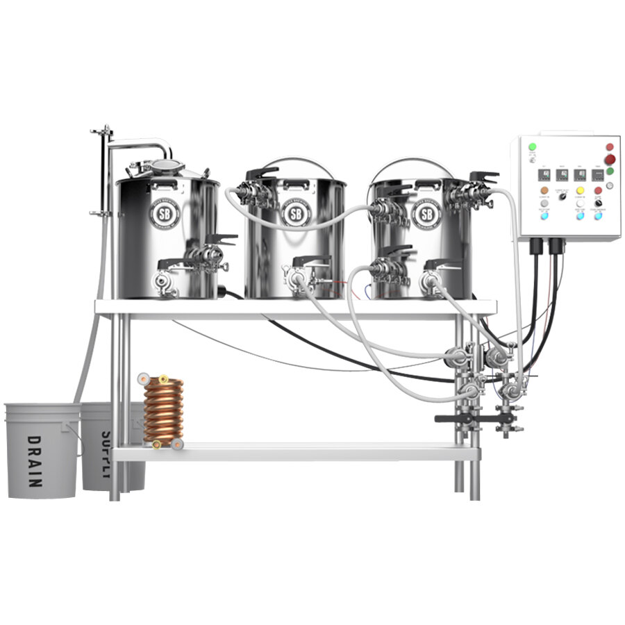 Spike Brewing Spike+ Trio 50 Gallon System with TriClamp Fittings