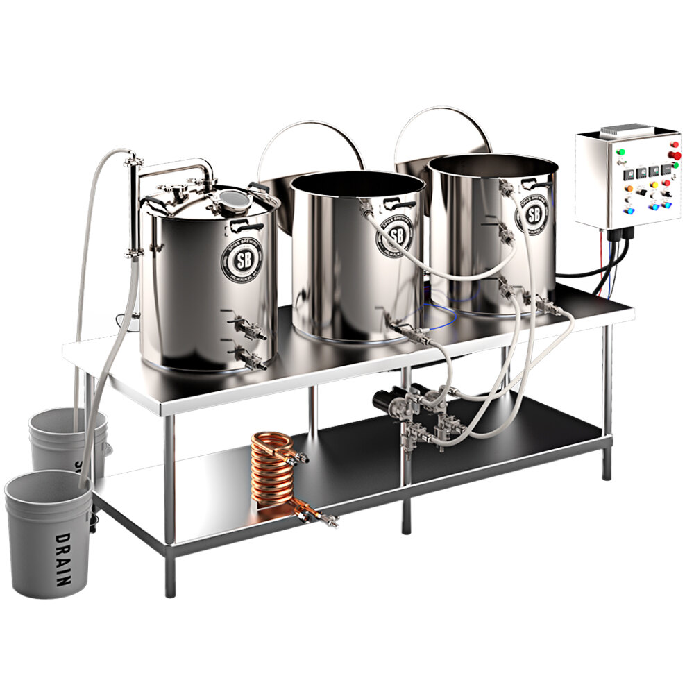 Spike Brewing Spike Trio 50 Gallon System with NPT Fittings and Double