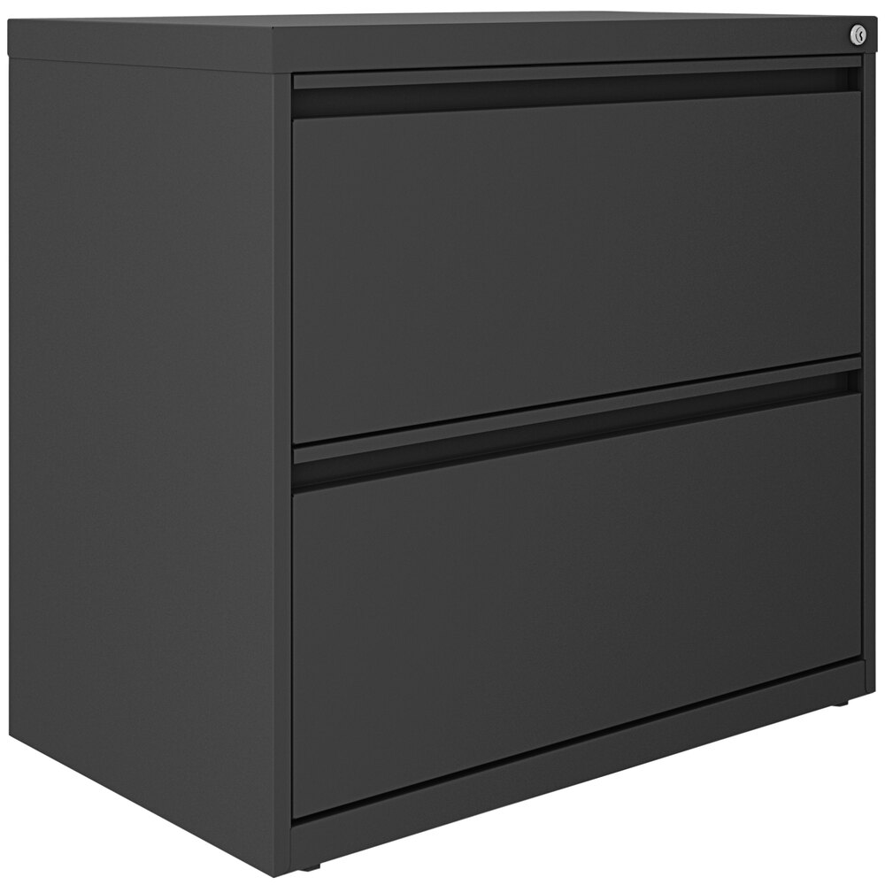 Hirsh Industries 24084 SOHO Charcoal TwoDrawer Lateral