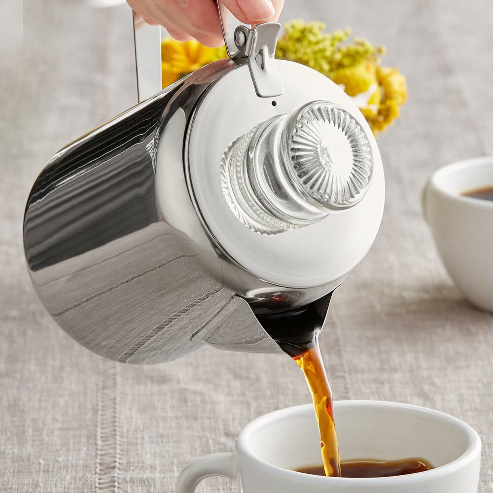 23 Cup Stainless Steel Stovetop Percolator