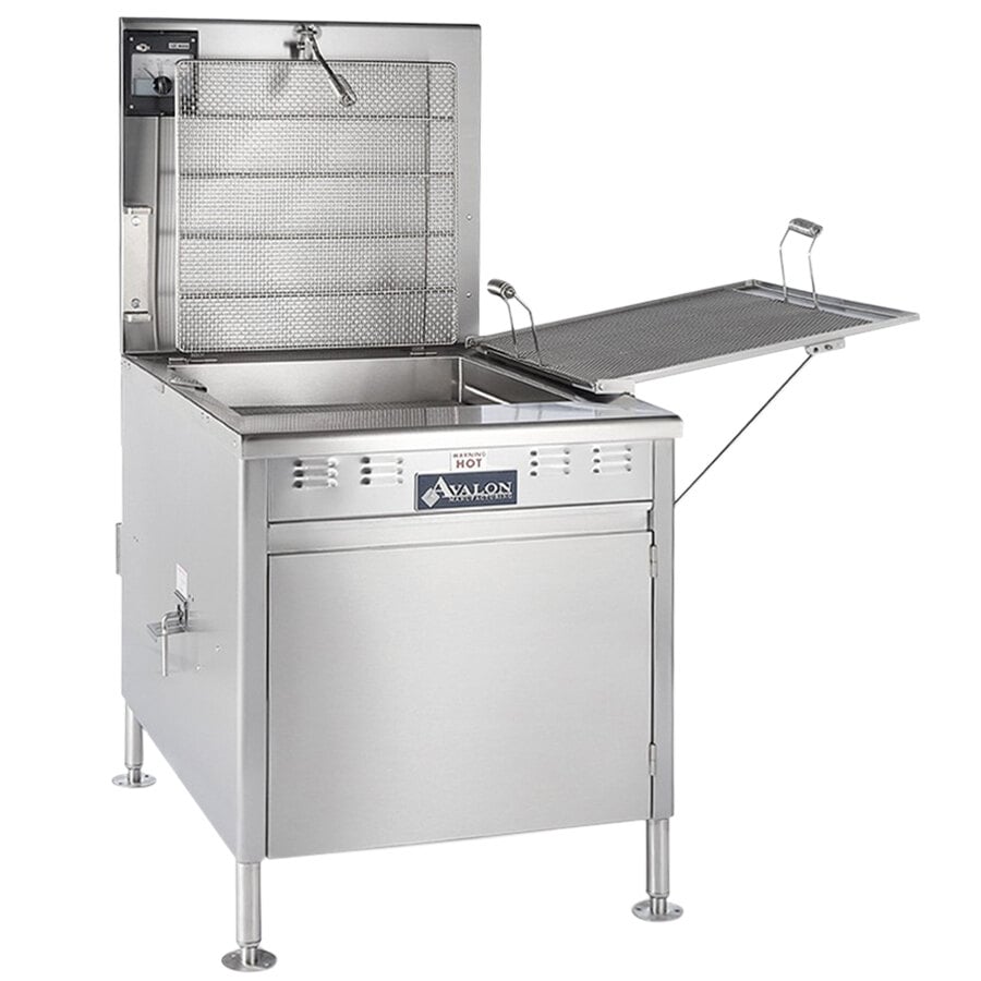 Avalon Manufacturing 24" x 24" 100 lb. Liquid Propane Flat Bottom Donut