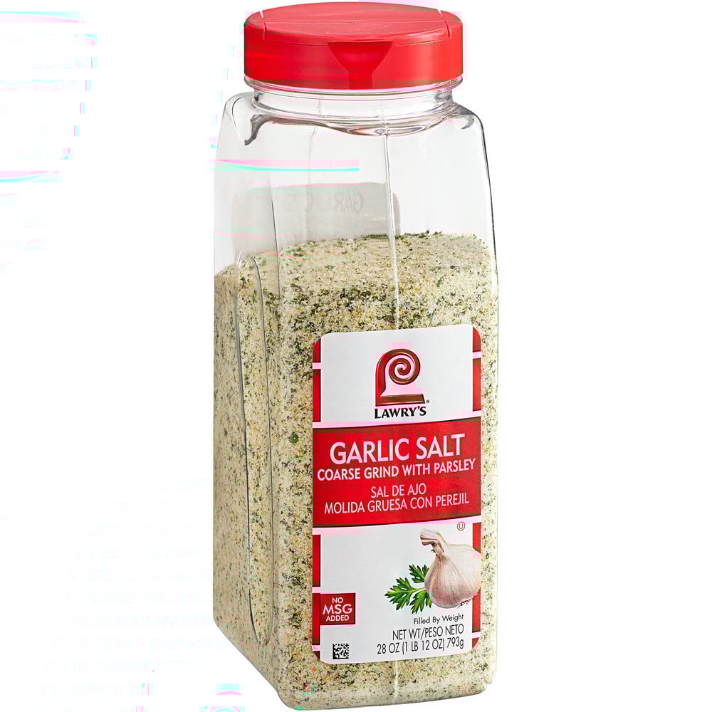 Lawry's 28 oz. Garlic Salt with Parsley, Coarse Grind