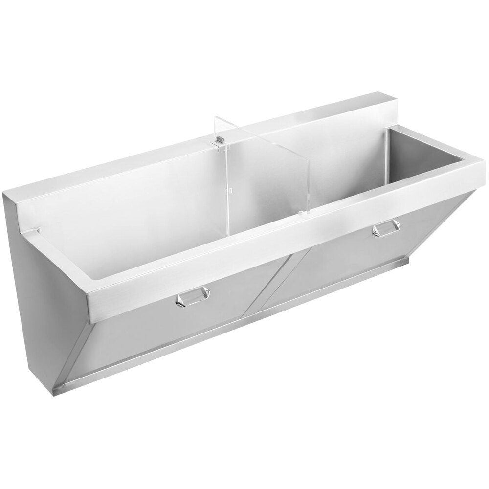 Elkay Stainless Steel Surgery Scrub Sink (Double Bowl)