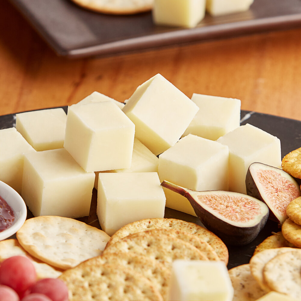 Samuel Weaver Lancaster Sharp White Cheddar Cheese 5 lb. Block 2/Case