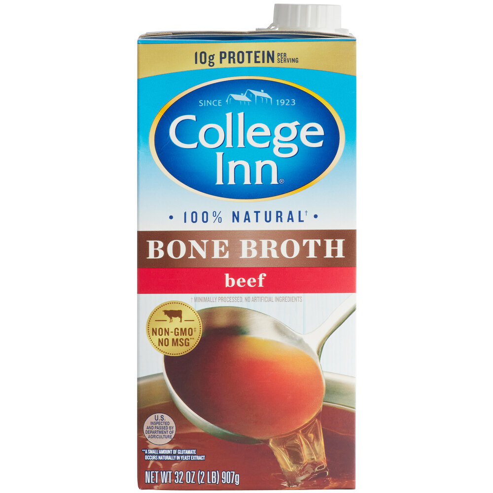 College Inn 32 oz. Beef Bone Broth 12/Case