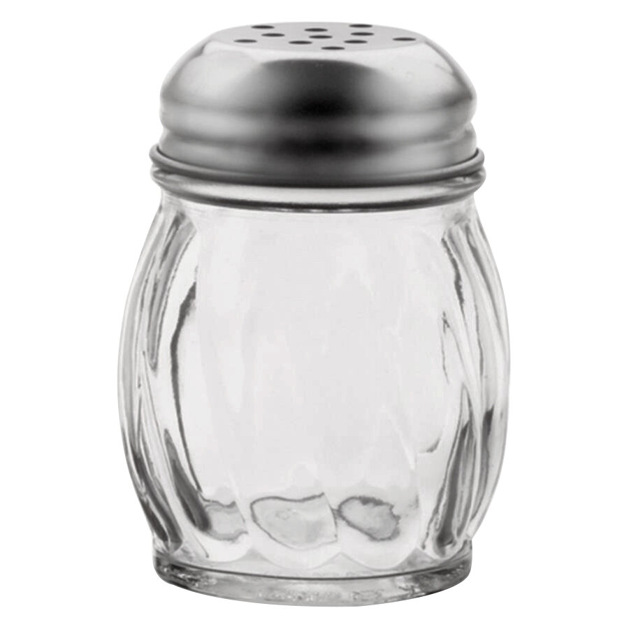 Vollrath 674J12 Traex® Dripcut® 6 oz. Glass Cheese Shaker Jar
