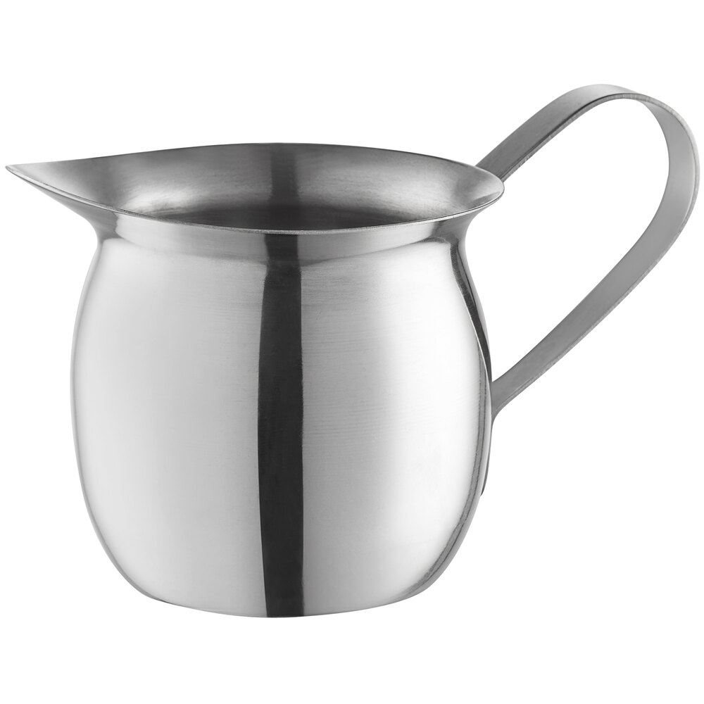 Vollrath 46005 5 oz. Stainless Steel Bell Creamer