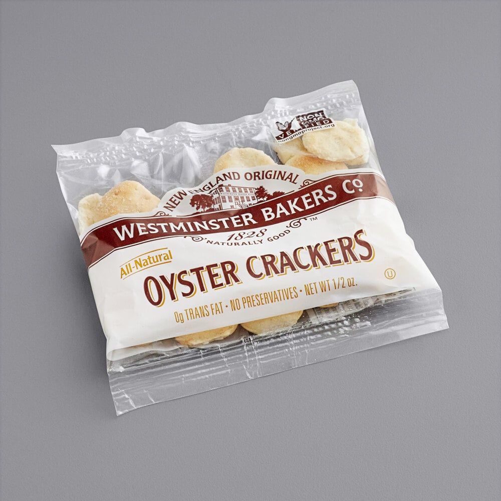 Westminster Oyster Crackers (.5 oz Packs, 150/Case)