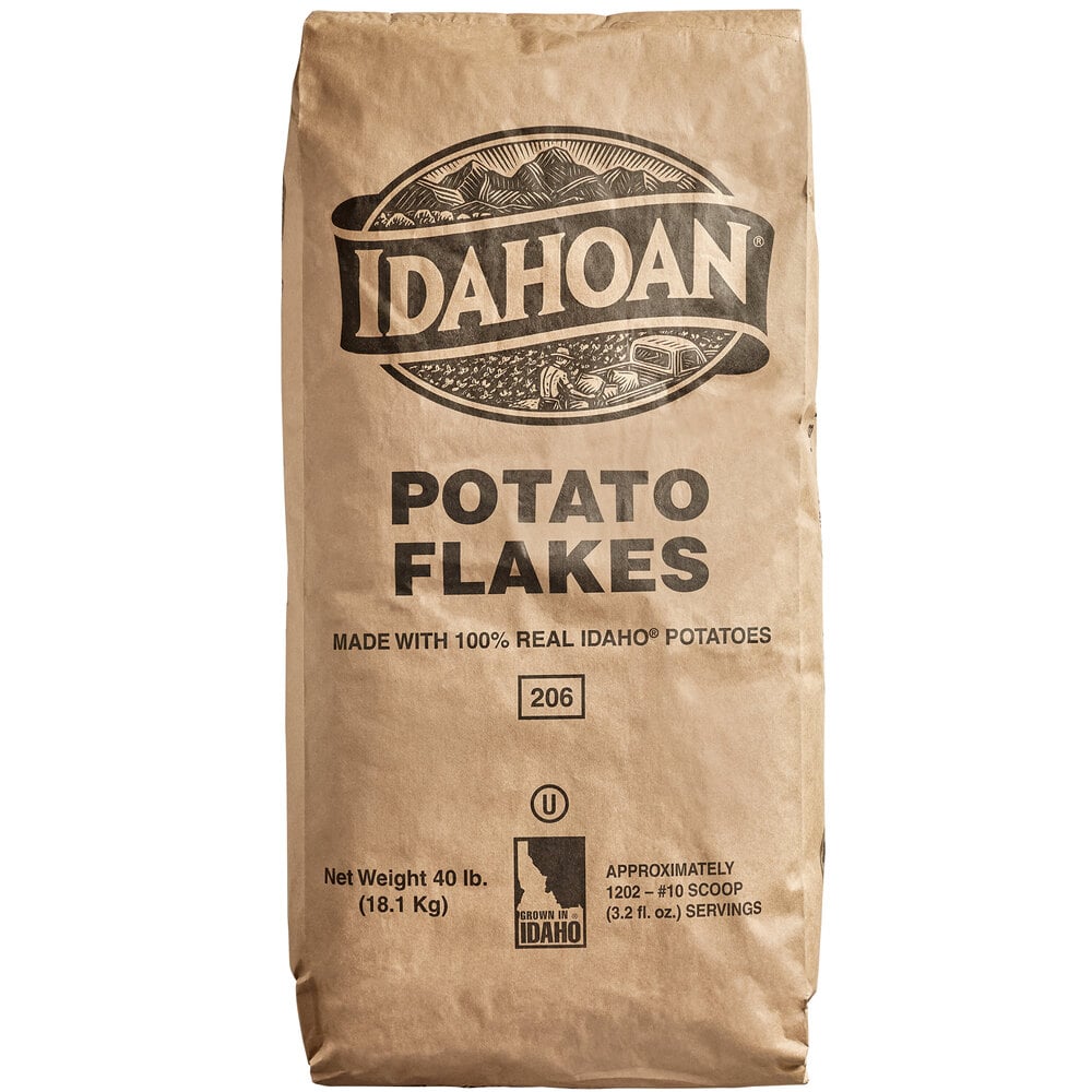 Idahoan 40 lb. Mashed Potato Flakes