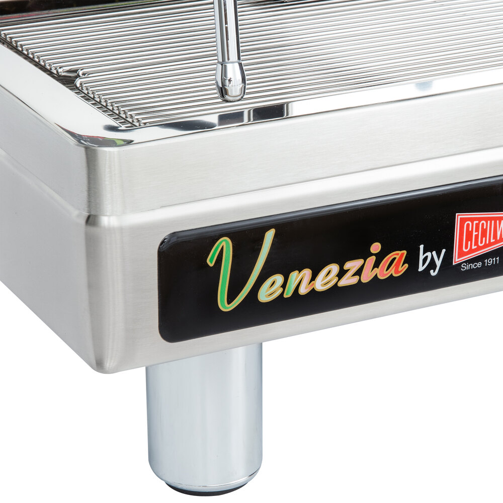 Cecilware Venezia II ESP3220V 3 Group Espresso Machine 240V