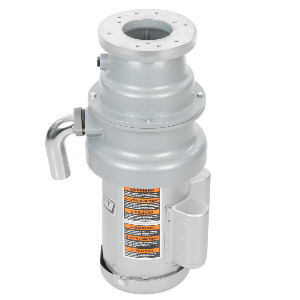 Hobart FD4/1253 Commercial Garbage Disposer with Short Upper Housing 1 1/4 hp, 120/208240V