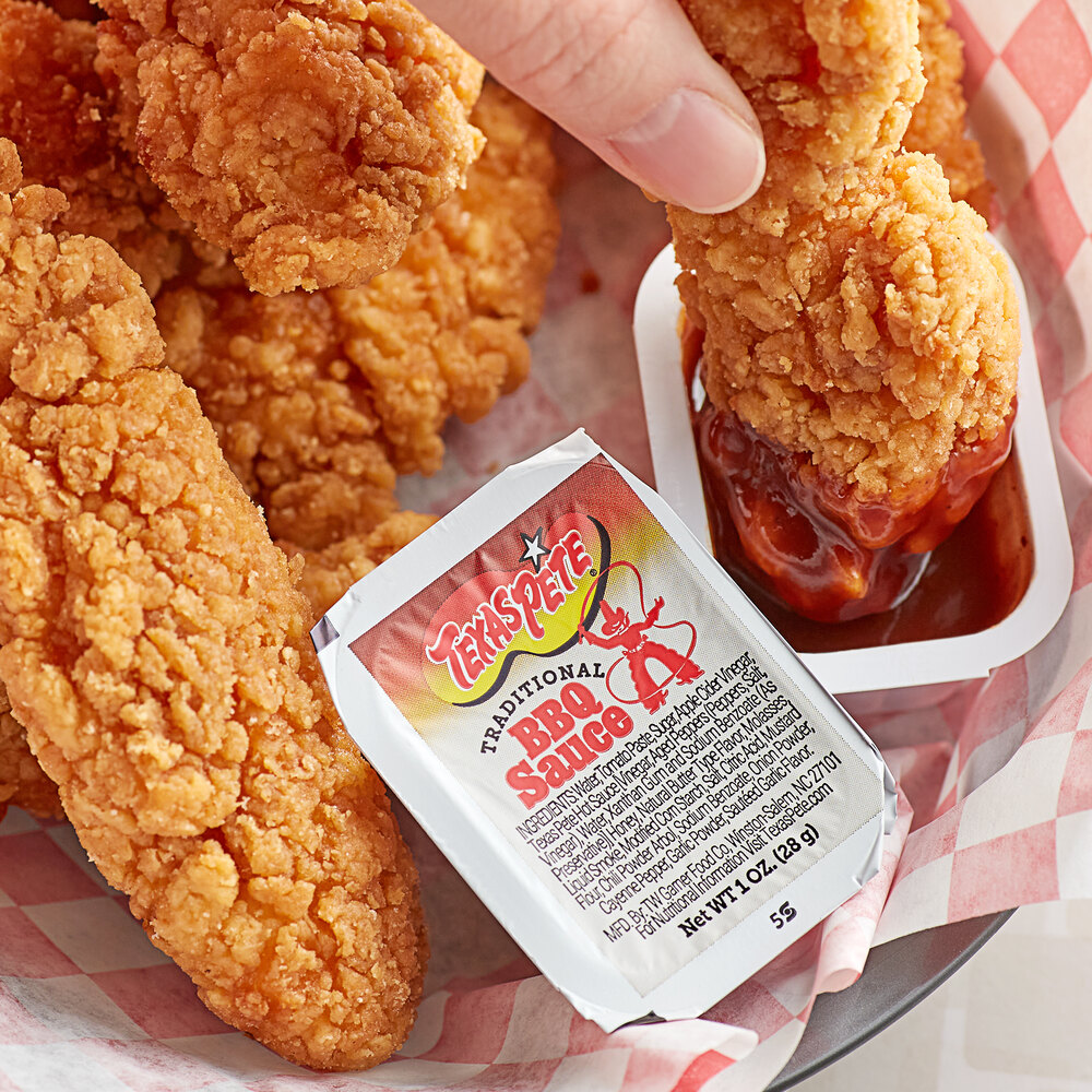 Texas Pete BBQ Sauce Dip Cups (1 oz.) 150/Case