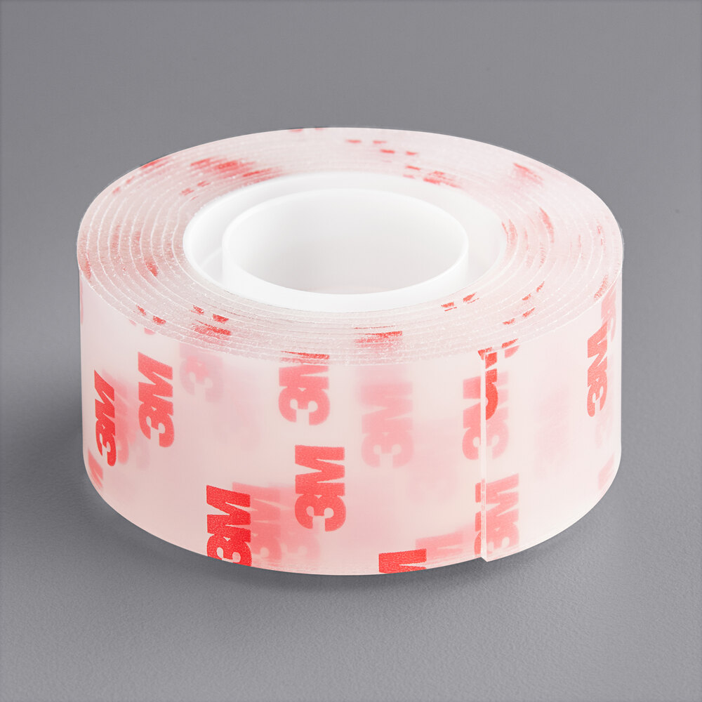 clear double sided tape