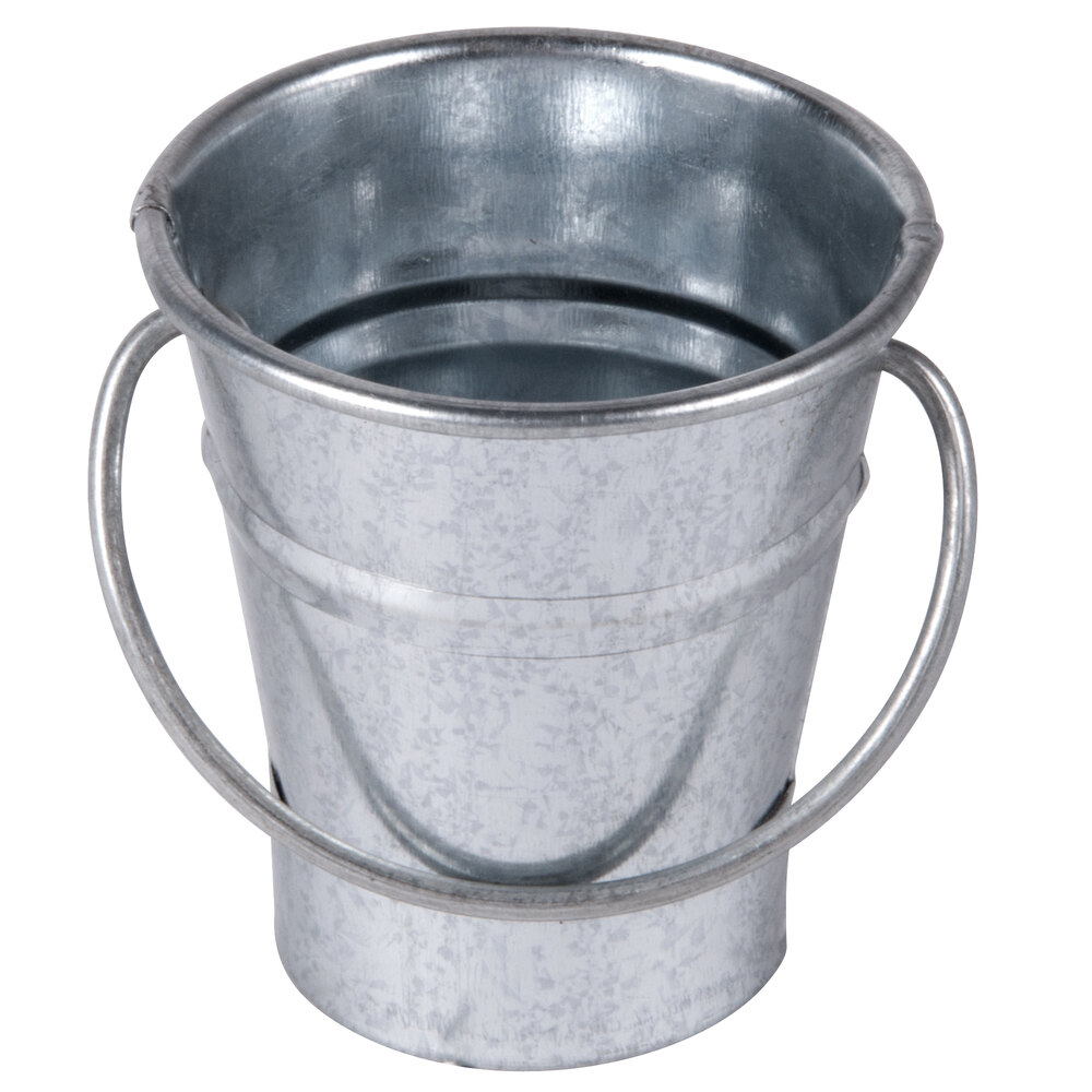 American Metalcraft GP2 Mini Galvanized Pail 2 1/2"