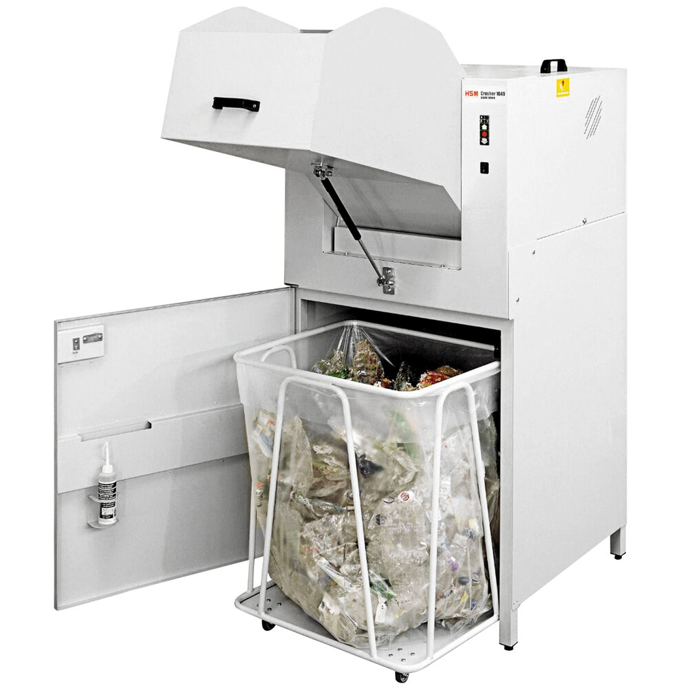 HSM HSM1692 / 1049 SA Electric Bottle / Can Crusher 120V, 1 Phase