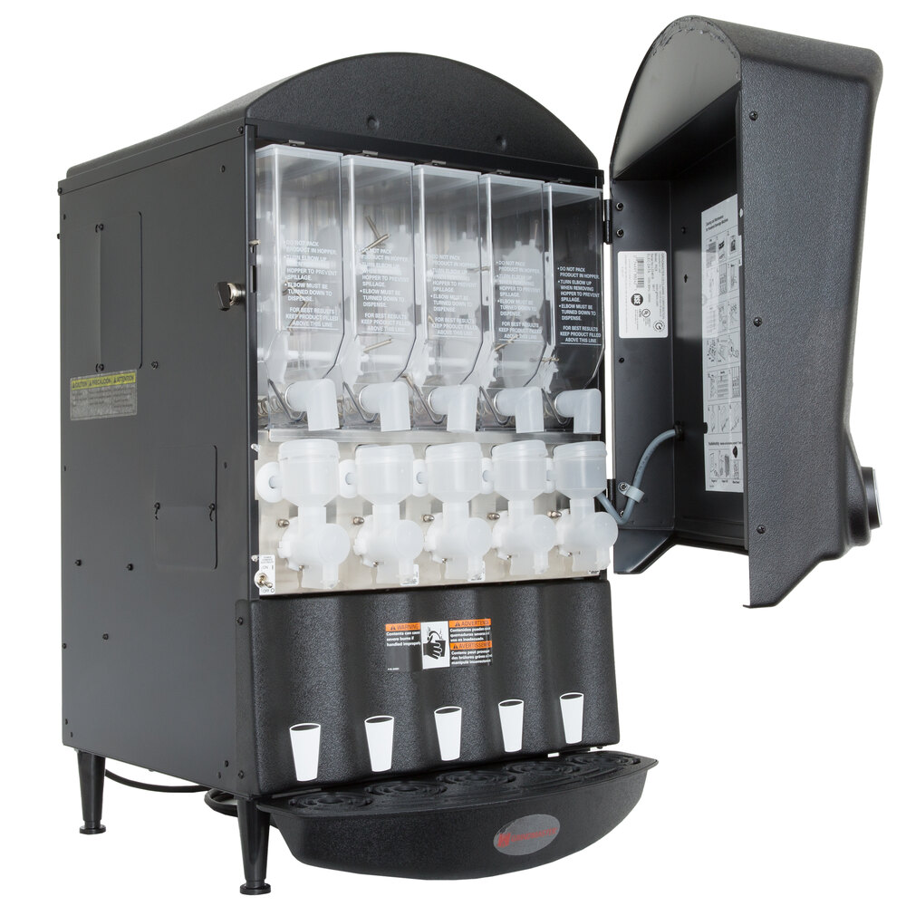 Grindmaster PIC5 Five Flavor Powdered Specialty Beverage Dispenser