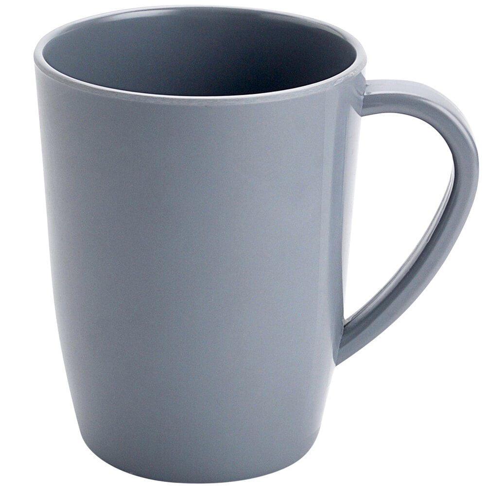 Bon Chef Matte Slate 12 oz. Melamine Coffee Mug