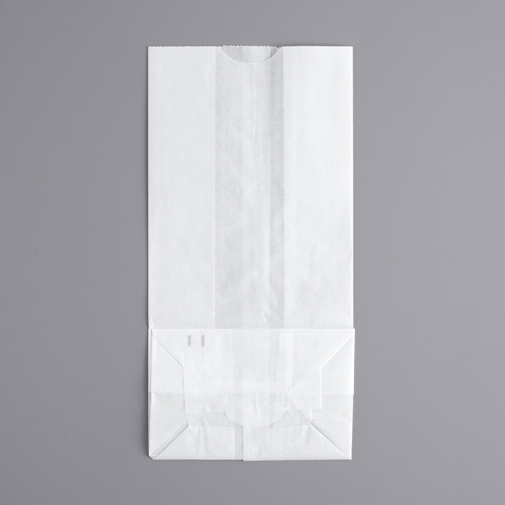 8 lb. Waxed Paper Bag - 1000/Case
