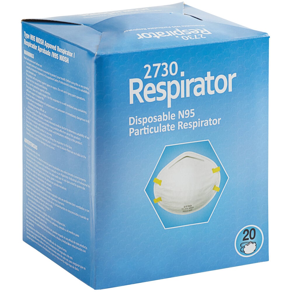 Harmful Dust N-95 Particulate Respirator - 20/Case