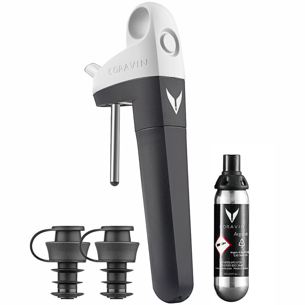 Coravin Pivot Gray Wine Preservation System 112309