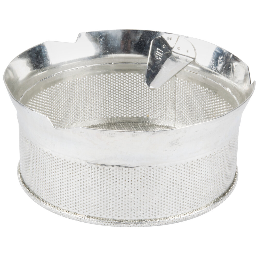 Tellier P10015 1/16" Perforated Replacement Sieve for 15 Qt. Food Mill