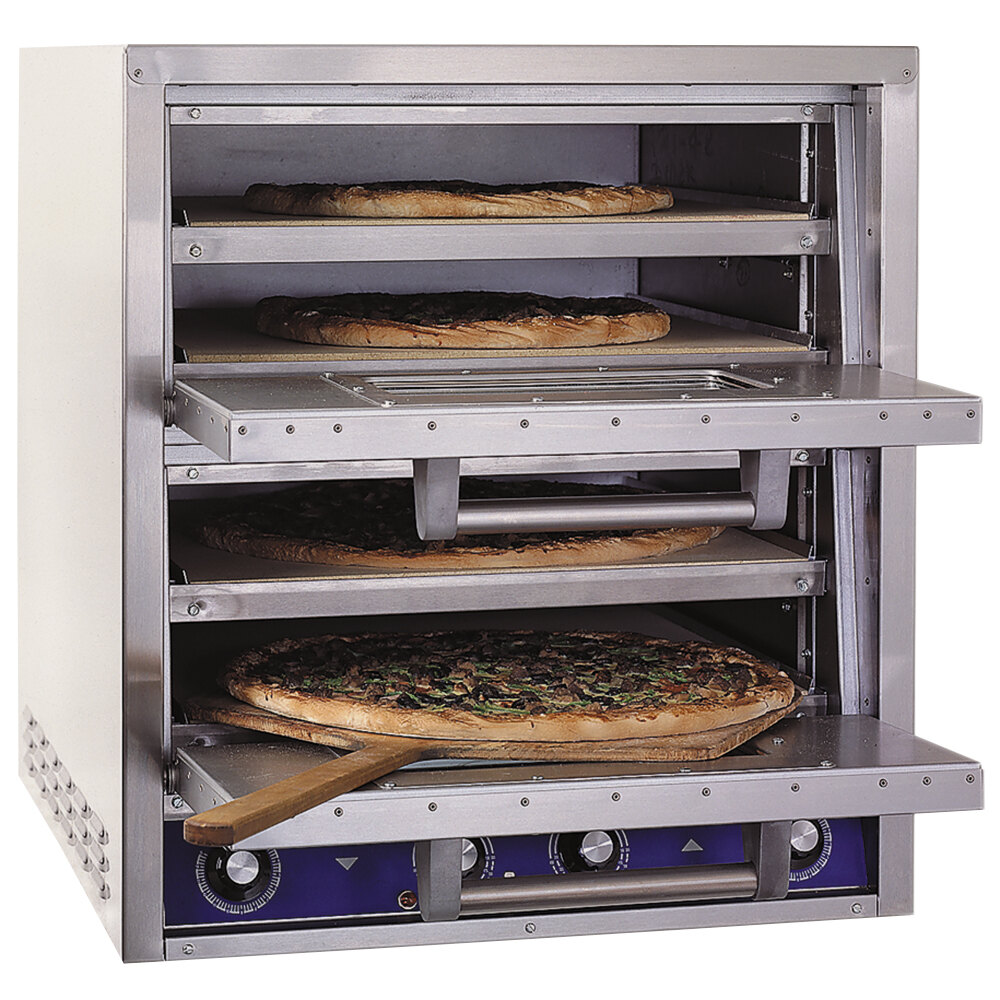 Bakers Pride P44S Electric Countertop Pizza and Pretzel Oven 208V, 3