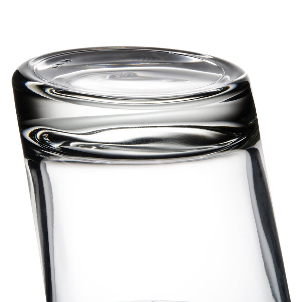 Libbey 11006721 Pisa 9.5 oz. Slanted Rocks Glass - 12/Case