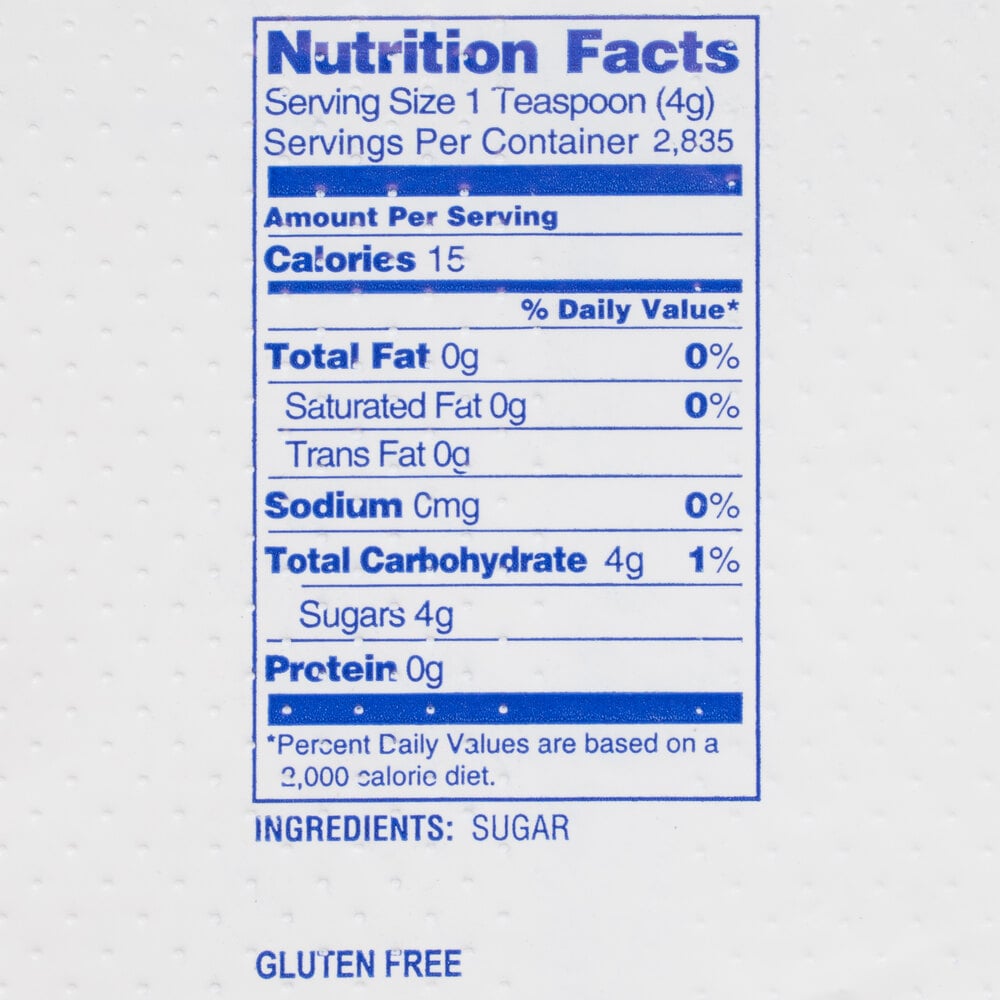 Granulated Sugar 25 lb.