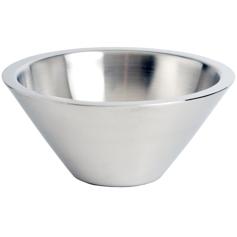 American Metalcraft CIB6 17 oz. Double Wall Stainless Steel Conical ...