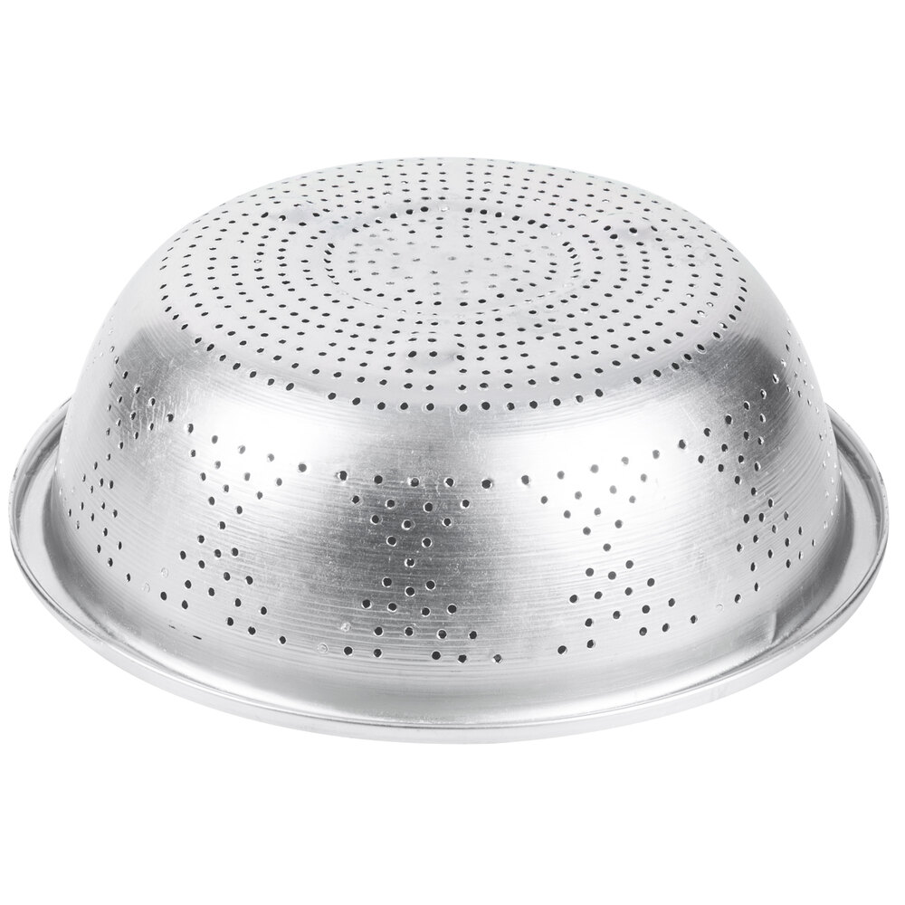 2.25 Qt. Aluminum Chinese Colander with Small Holes