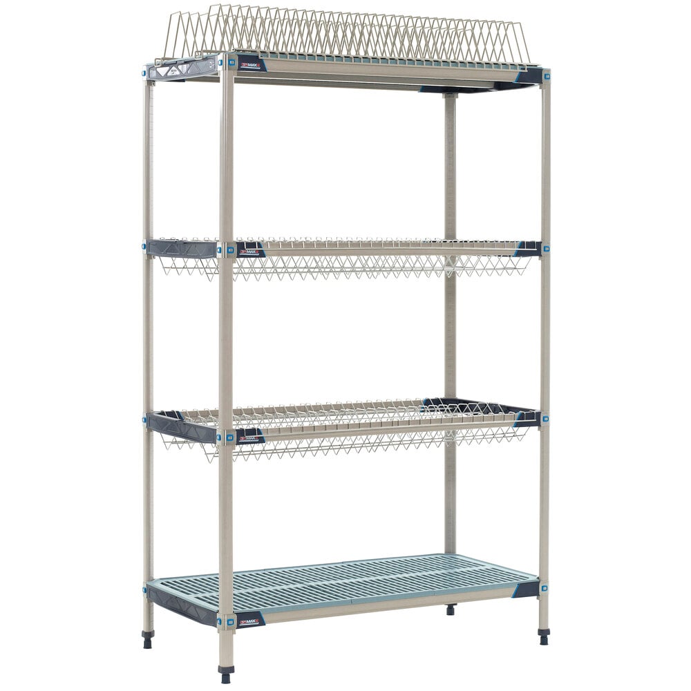 Metro PR48X3 MetroMax i Stationary 24" x 48" Drying Rack Shelf Kit with