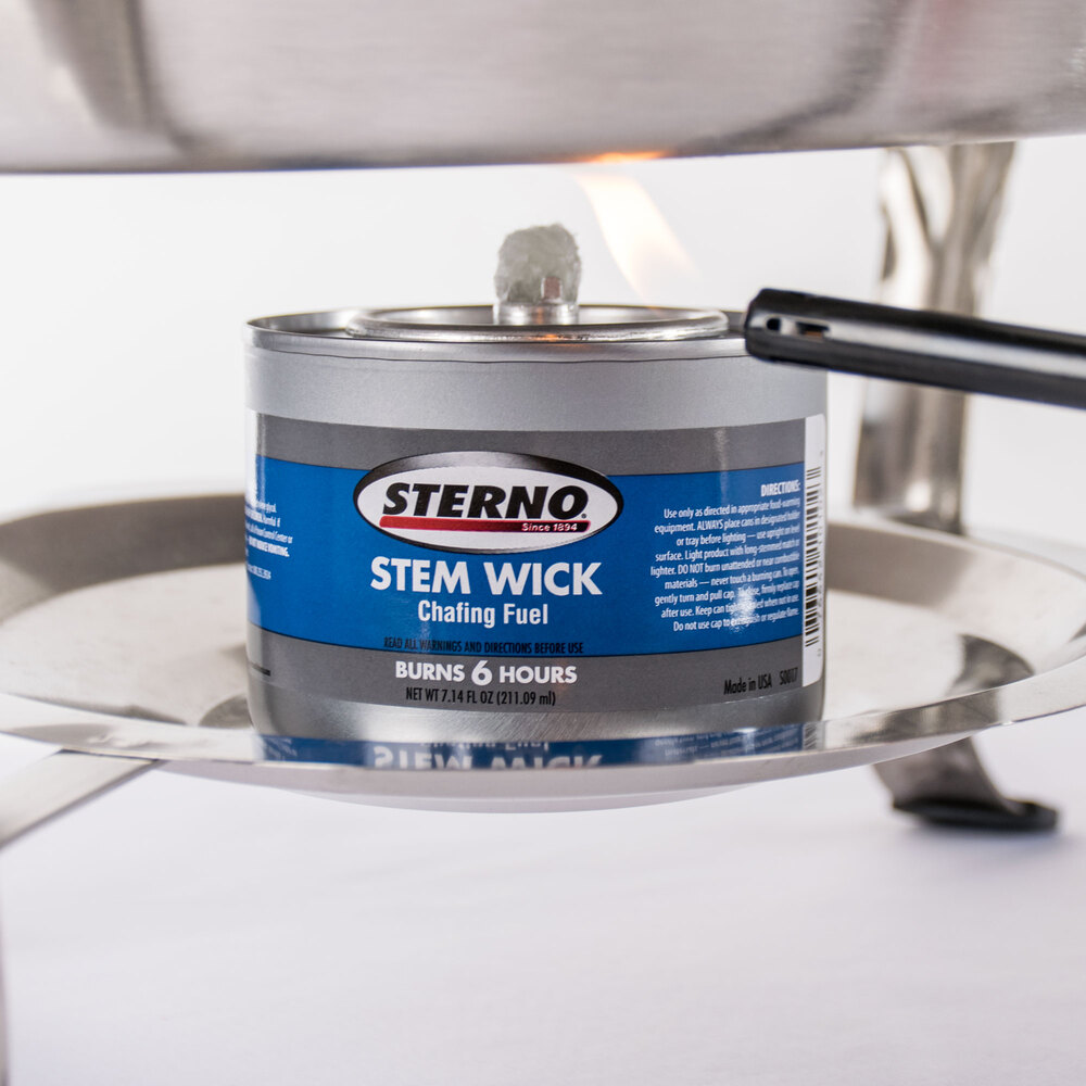 Sterno Products 10102 6 Hour Stem Wick Chafing Fuel 24/Case