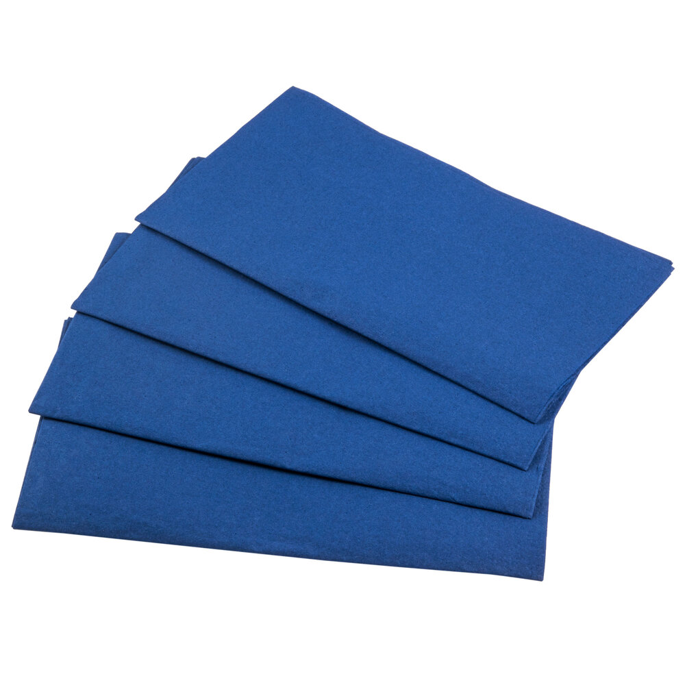 Navy Blue Paper Dinner Napkins, 2-Ply, 15