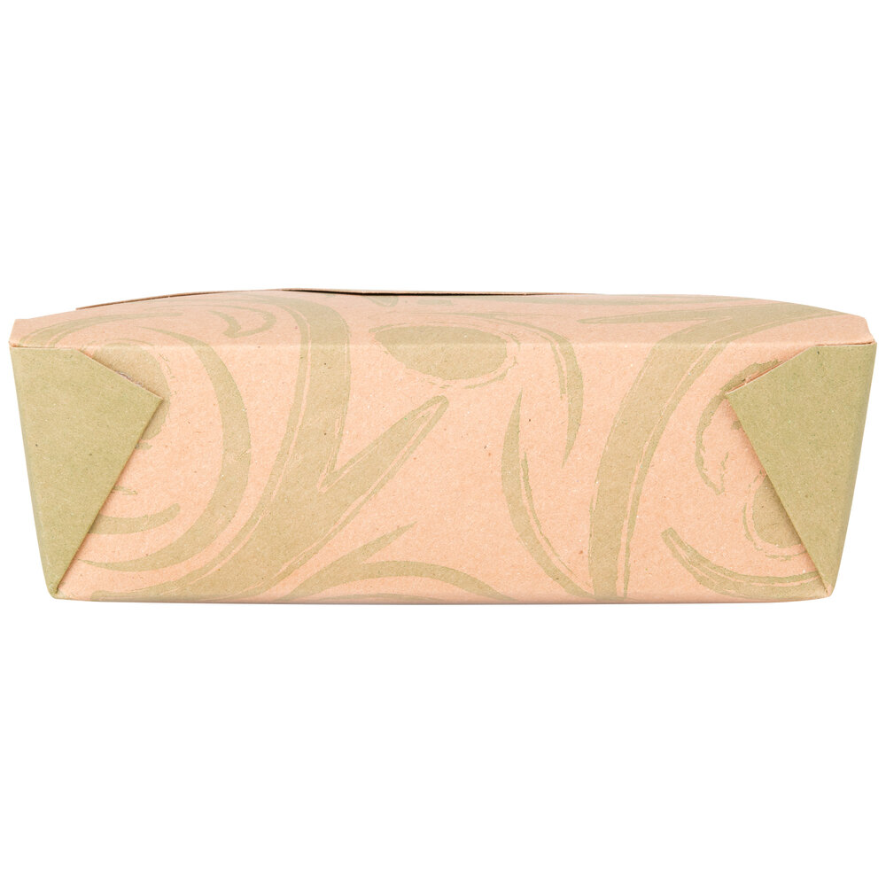 BioPlusEarth 03BPSONOMM 8" x 6" x 2 1/2" Sonoma Microwavable Paper 3