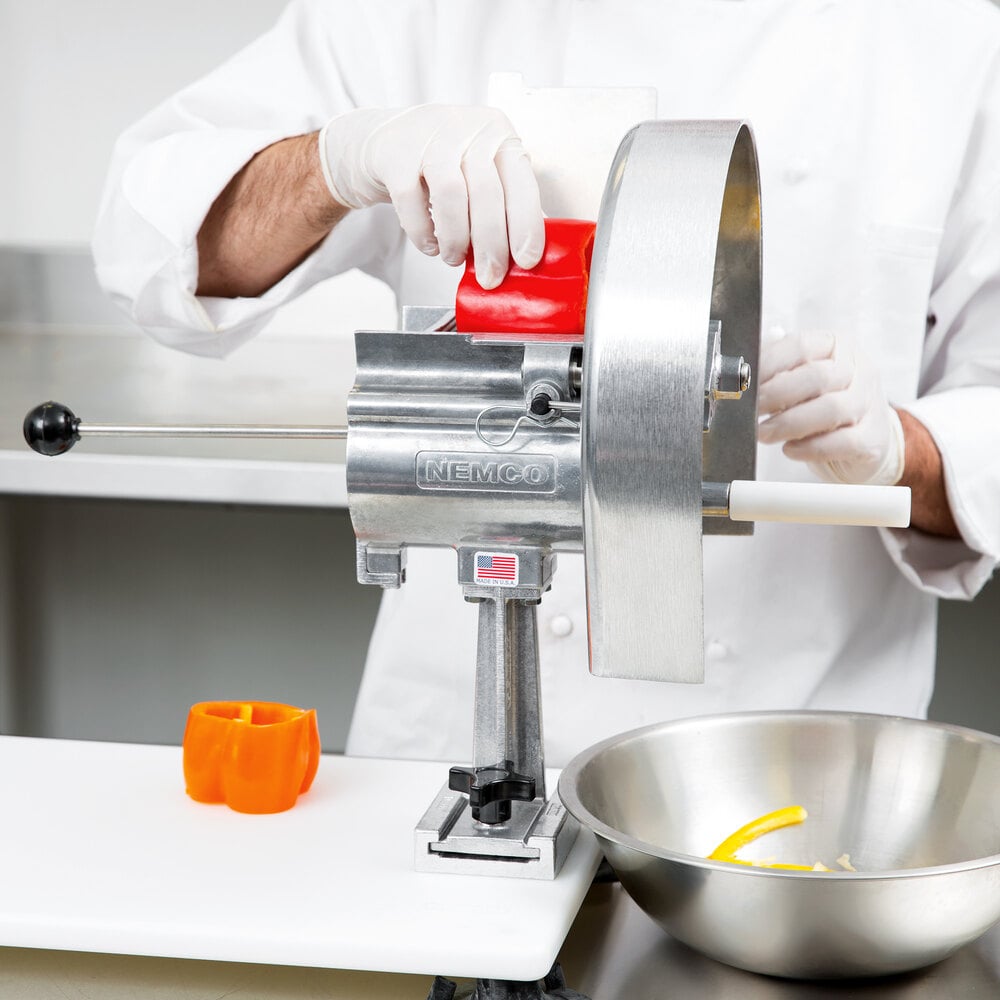 Nemco 55200AN6 Easy Slicer Fixed Vegetable Cutter, 3/16"