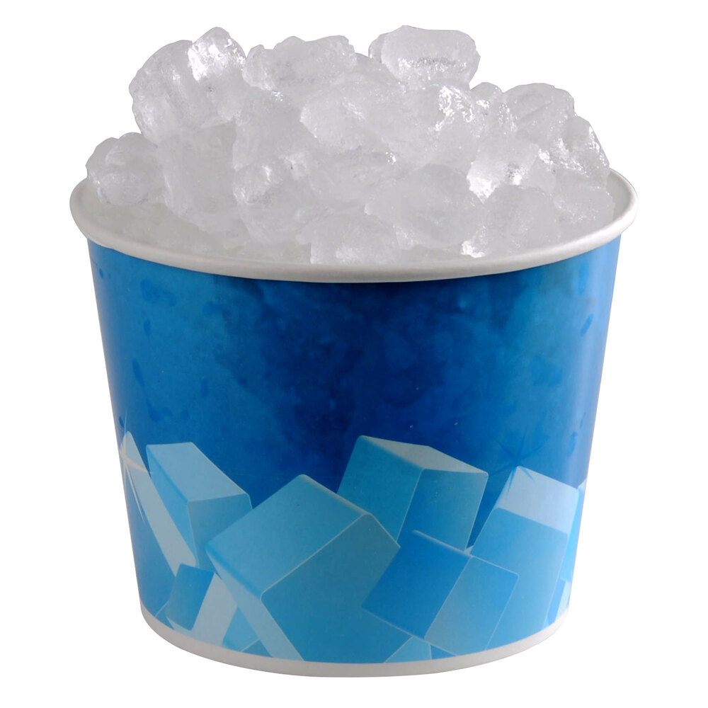 Lavex Lodging 5 lb. Disposable Paper Ice Bucket 150/Case
