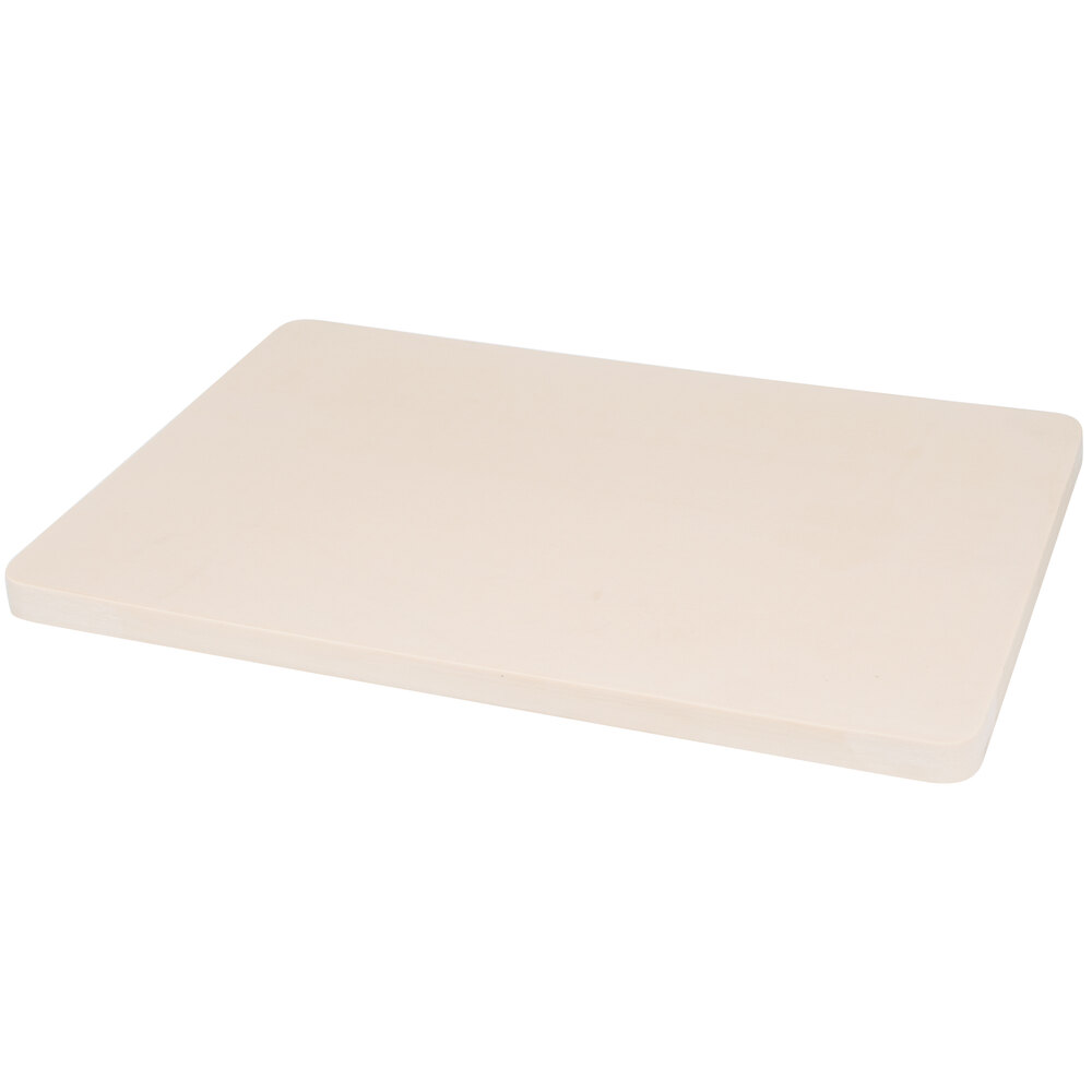 18" x 12" x 1" Heavy Duty Synthetic Rubber Cutting Board