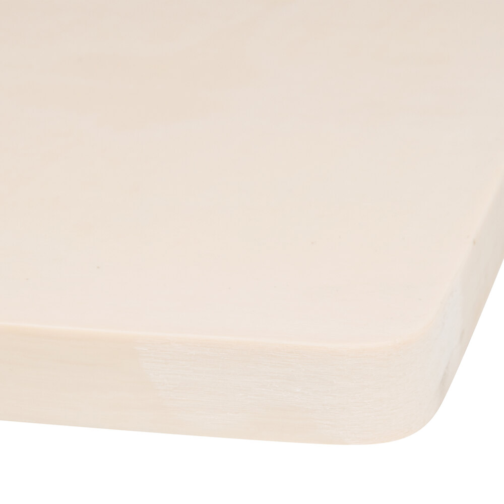 12" x 18" x 1" Heavy Duty Synthetic Rubber Cutting Board