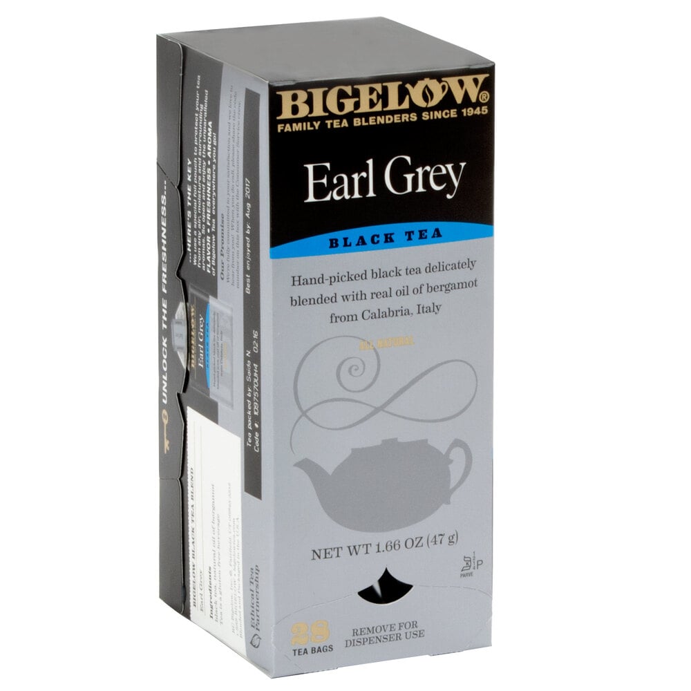 Bigelow Earl Grey Tea Bags - 28/Box