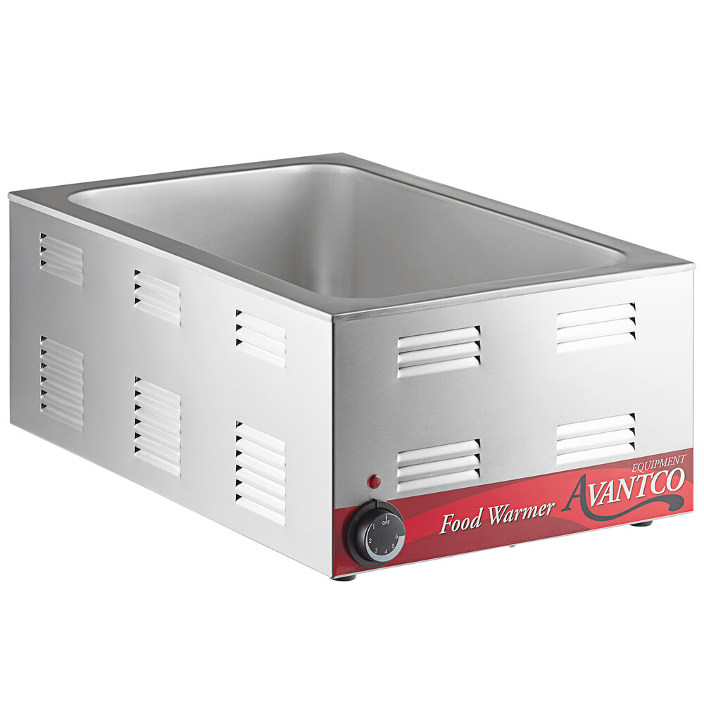 Avantco Full Size Electric Food Warmer staurantStore