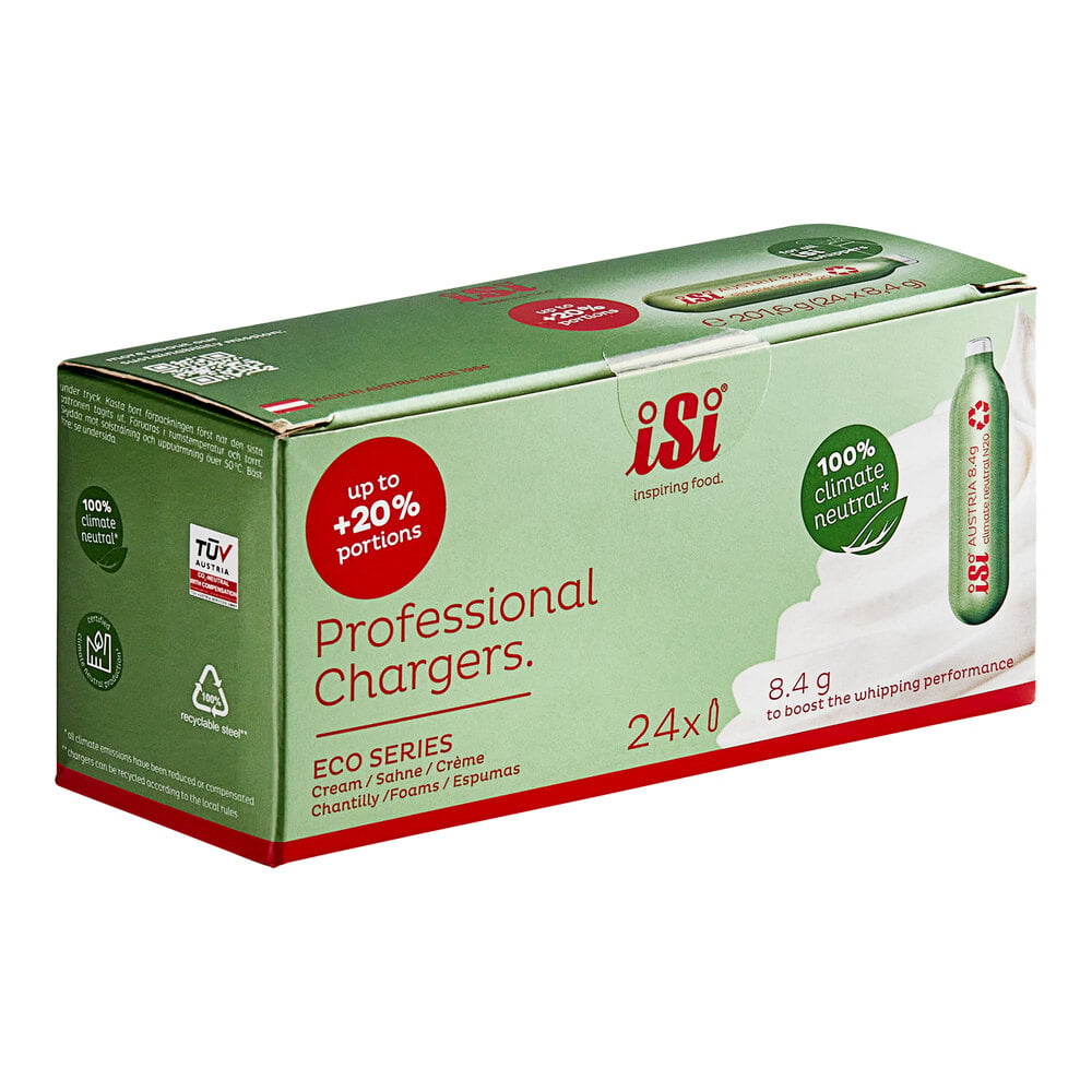 iSi 073701 Eco Series Professional N20 Charger - 24/Pack