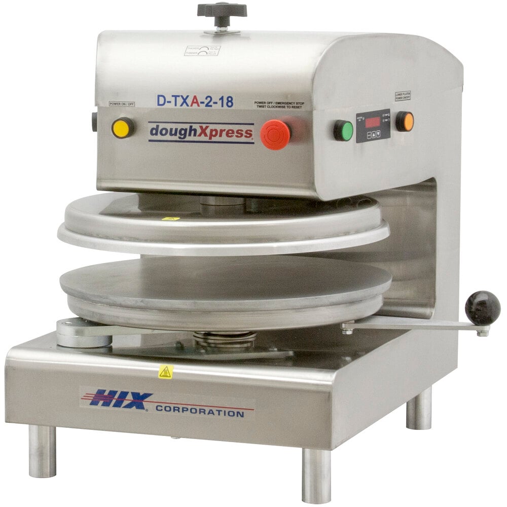 DoughXpress DTXA218 Dual Heat Round Air Automatic Tortilla Press 18