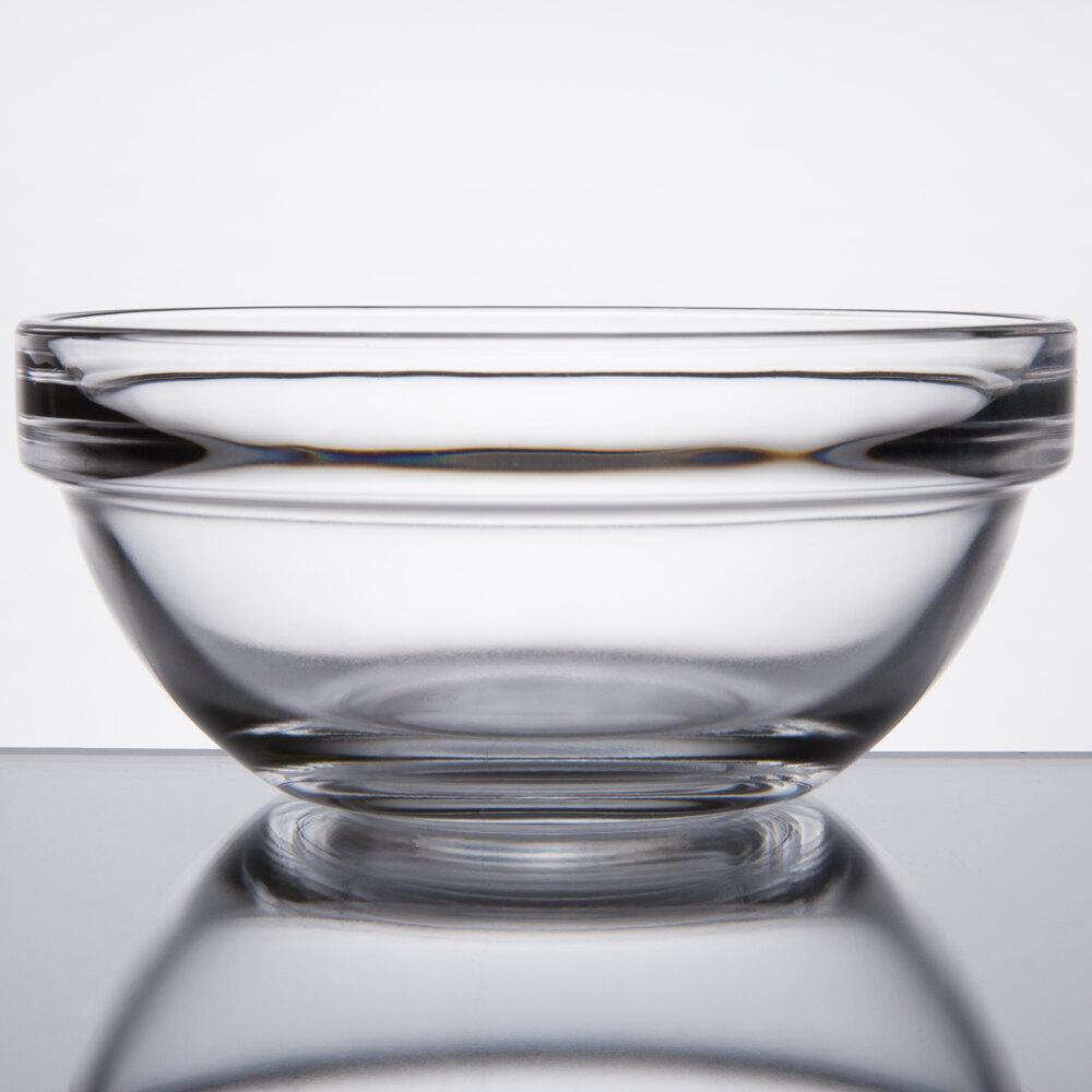 Arcoroc E9157 Stackable 5 Oz Glass Ingredient Bowl By Arc Cardinal 36case 8289