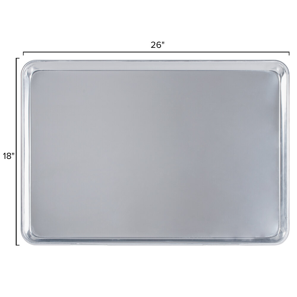 Sheet Pan Full Size 18" x 26" Aluminum Sheet Pan Bun Pan