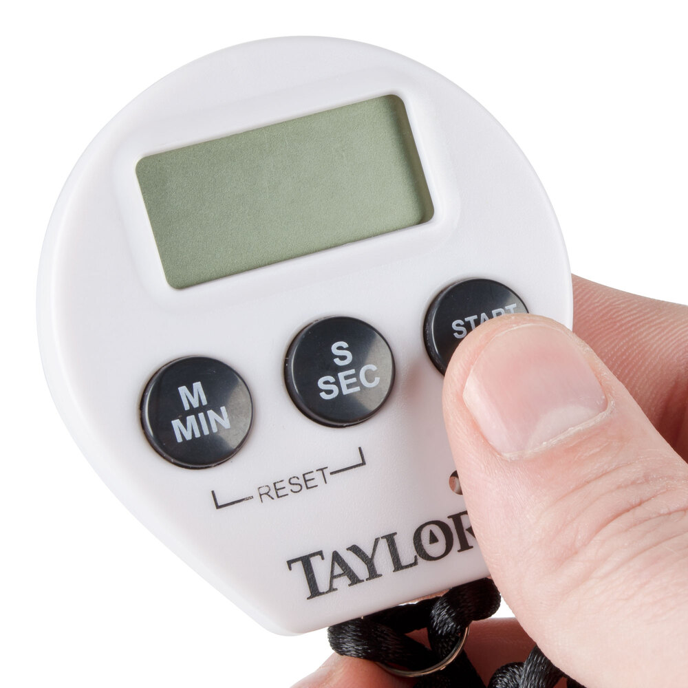 Taylor 5816N Chef's Professional Digital Kitchen Timer / Stopwatch with