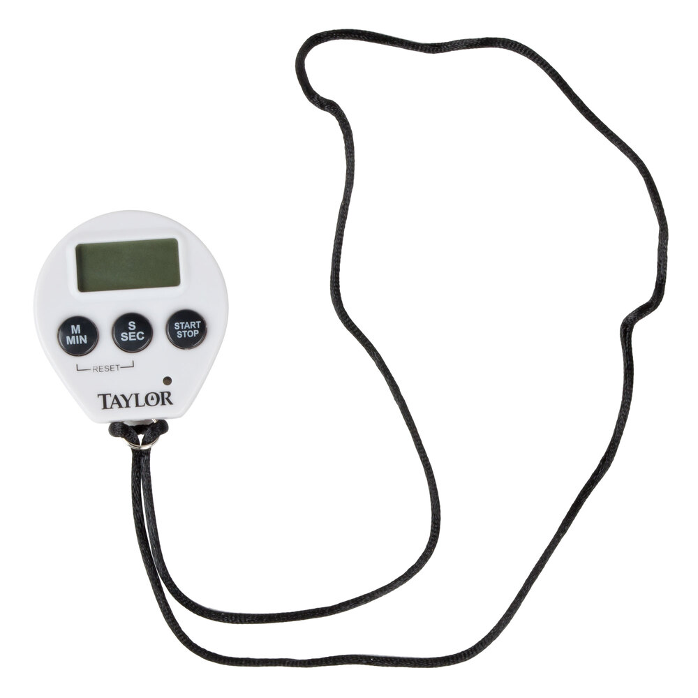Taylor 5816N Chef's Professional Digital Kitchen Timer / Stopwatch with
