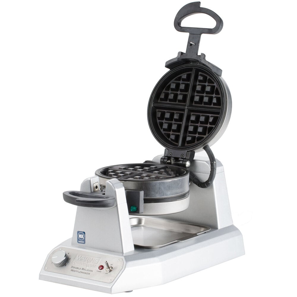 Waring WW200 Double Belgian Waffle Iron / Maker 120V