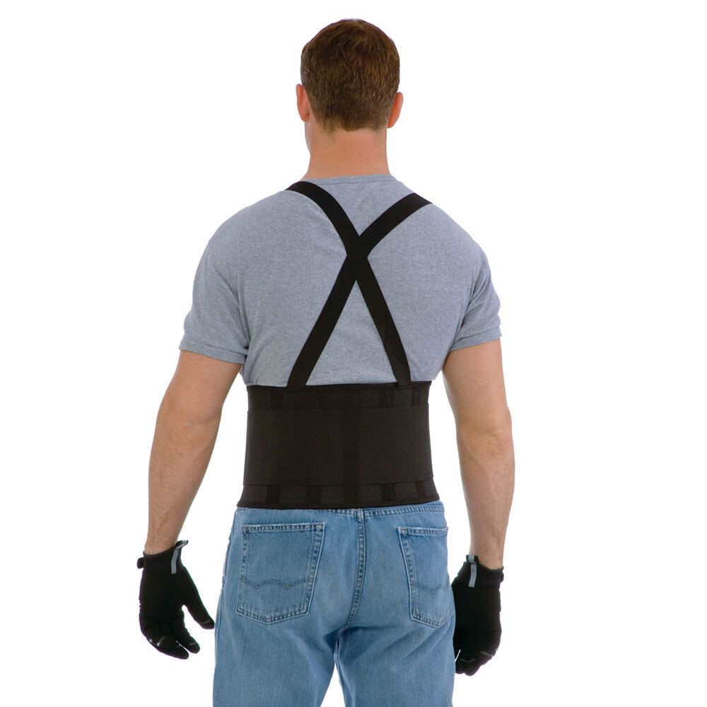 Black Back Support Belt Medium