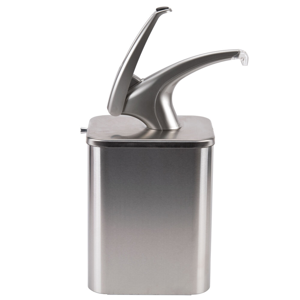 San Jamar P4900 FrontLine Universal Countertop Condiment Pump Dispenser